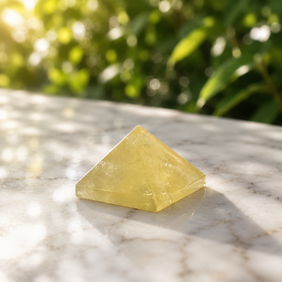 Pyramid Citrine Mini 2.8 cm