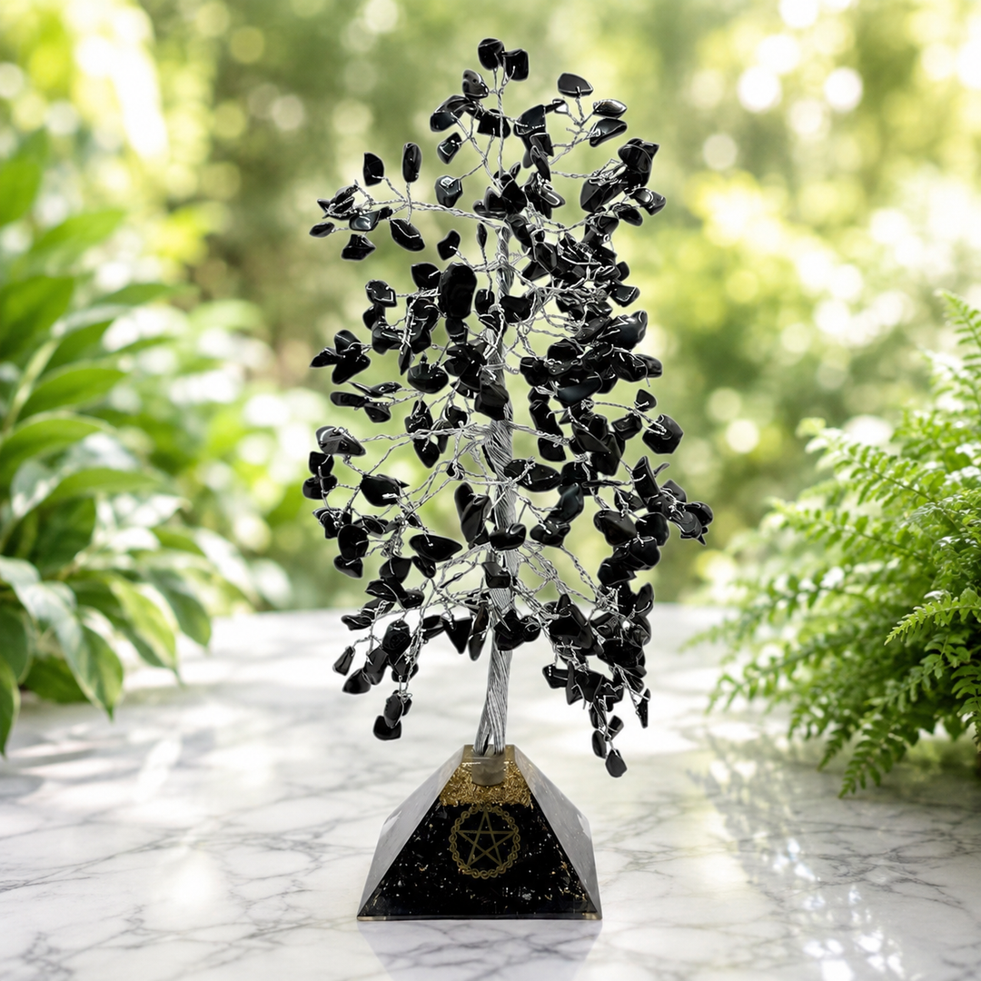 Crystal Tree Black Tourmaline Orgonite 300 Chip