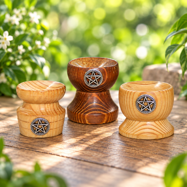 Stand Sphere Pentacle Wood