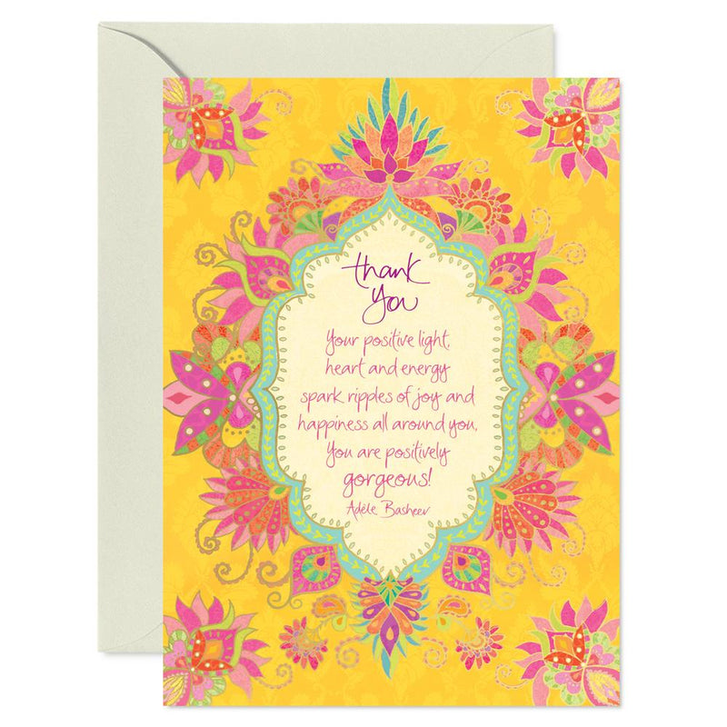 Greeting Card Your Positive Light | Carpe Diem With Remi