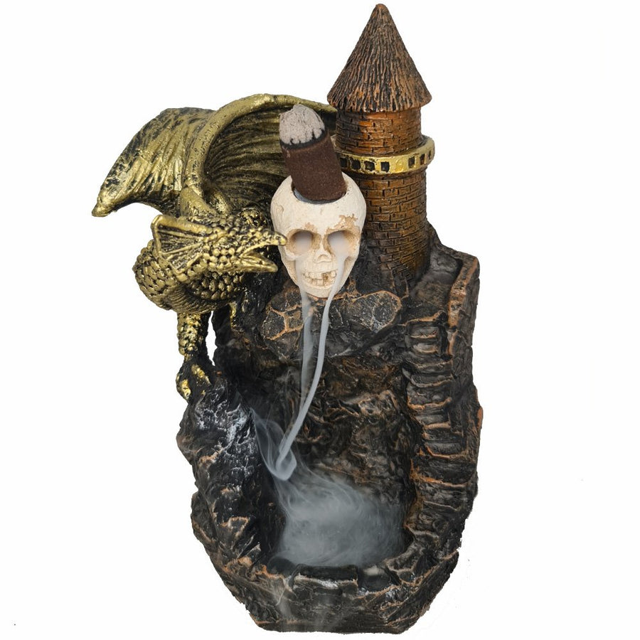 Backflow Burner Skull and Gold Dragon | Carpe Diem With Remi