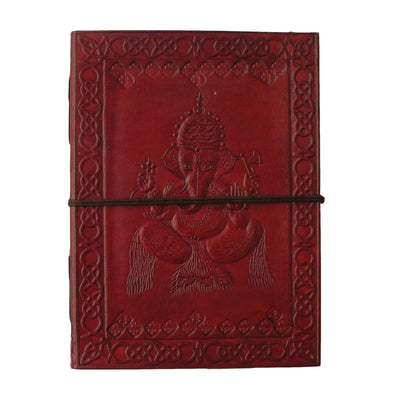 Journal Leather Ganesha Medium | Carpe Diem With Remi