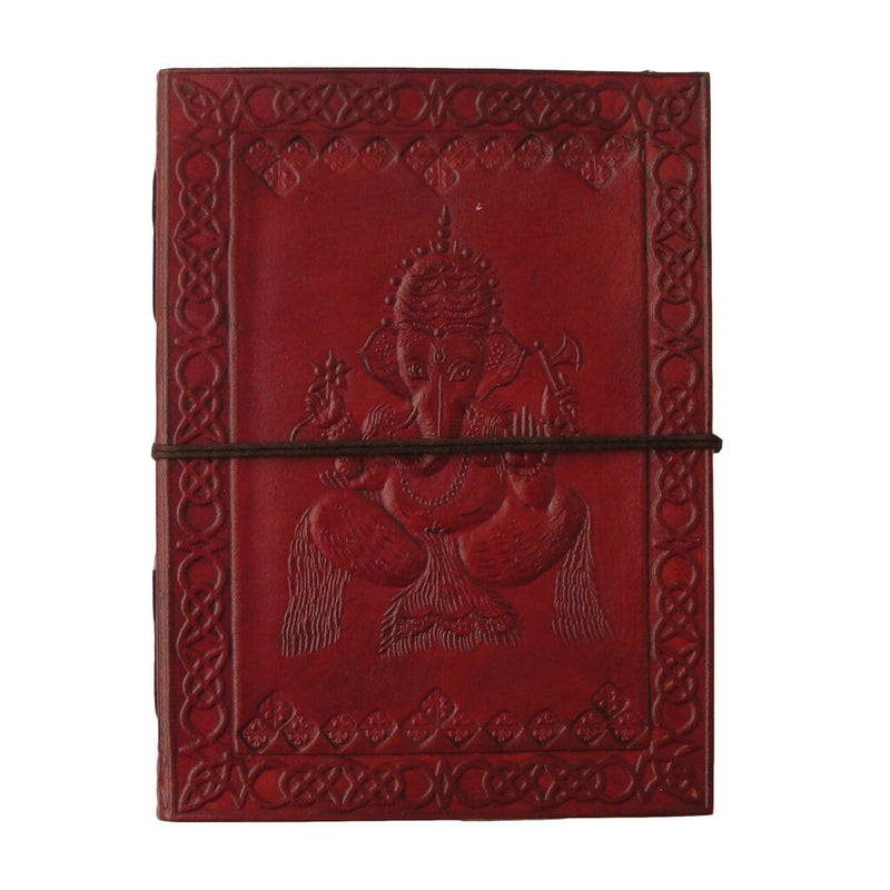 Journal Leather Ganesha Medium | Carpe Diem With Remi