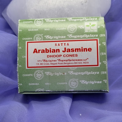 Dhoop Cone Satya Arabian Jasmine | Carpe Diem With Remi