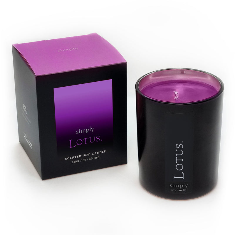 Simply Lotus Candle Jar
