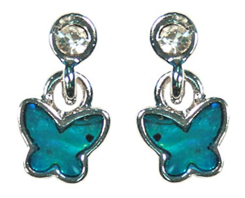 Earrings Paua Butterfly | Carpe Diem With Remi