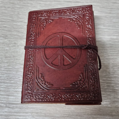 Journal Leather Peace Small | Carpe Diem With Remi