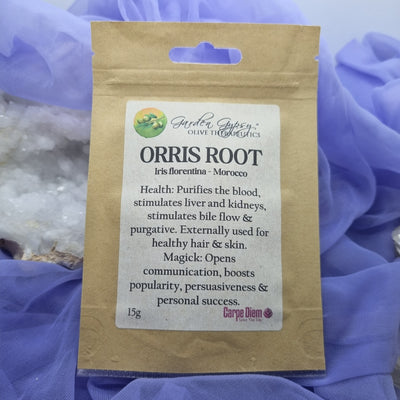 Herb Orris Root 15g | Carpe Diem With Remi