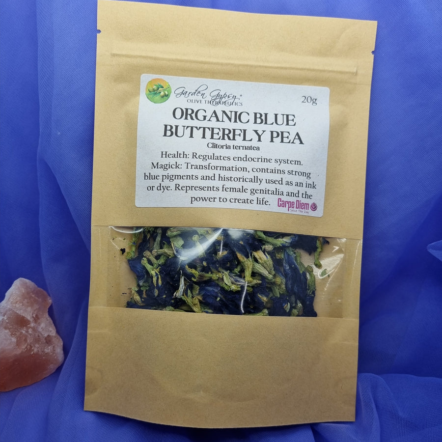 Herb Blue Butterfly Pea Organic 20g | Carpe Diem With Remi