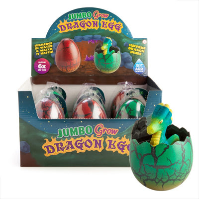 Jumbo Grow Dragon Egg Assorted | Carpe Diem with Remi