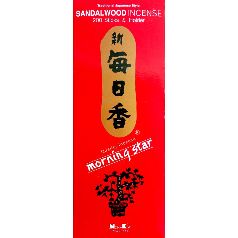 Sandalwood Incense 200 Sticks Morning Star | Carpe Diem with Remi