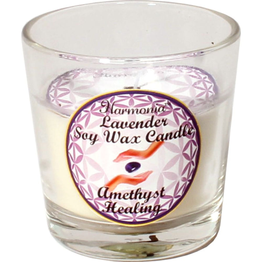 Candle Soy Votive Amethyst Lavender | Carpe Diem With Remi