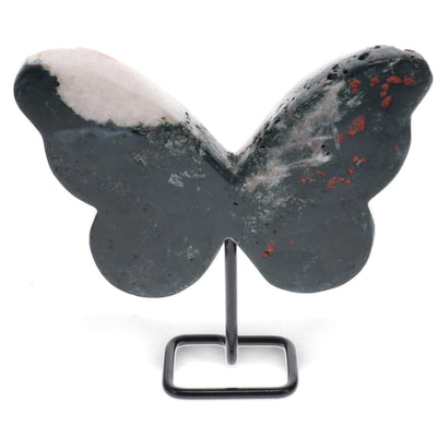 Bloodstone and Pink Amethyst Butterfly 17.5 cm | Carpe Diem With Remi