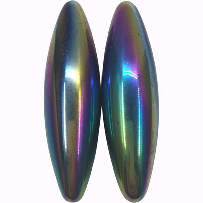 Hematite Rainbow Zinger Magentic Pair | Carpe Diem with Remi
