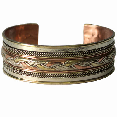 Bracelet Copper Twist Wide | Carpe Diem With Remi