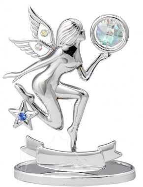 Zodiac Figurine Silver with Crystal Virgo | Carpe Diem With Remi