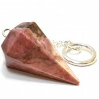Pendulum Rhodonite Six Sided | Carpe Diem With Remi