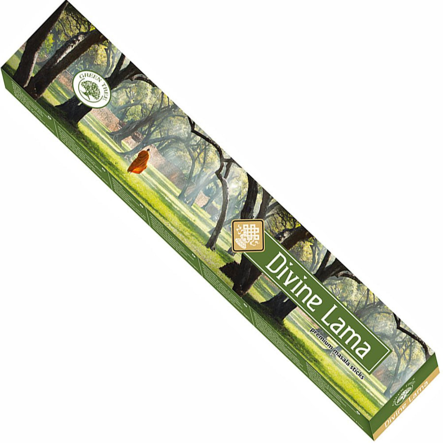 Green Tree Incense Sticks 15g Divine Llama | Carpe Diem With Remi