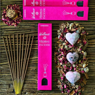 Aphrodesia Wellness Herbal Incense Hand Rolled 10g | Carpe Diem With Remi