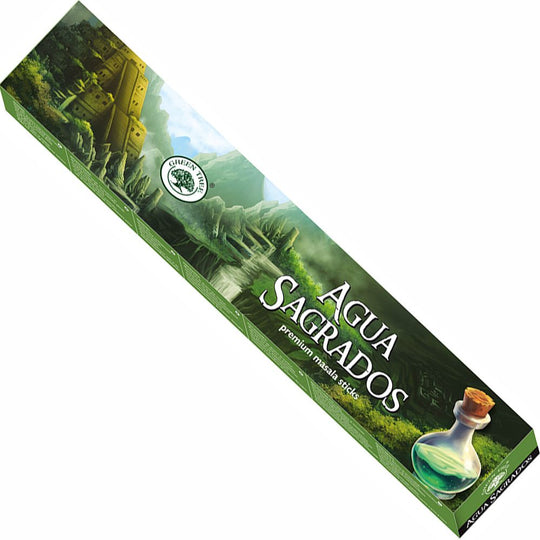 Green Tree Incense Sticks 15g Agua Sagrados | Carpe Diem With Remi