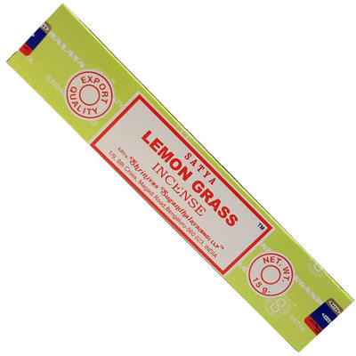 Lemongrass Satya Incense Sticks 15g | Carpe Diem With Remi