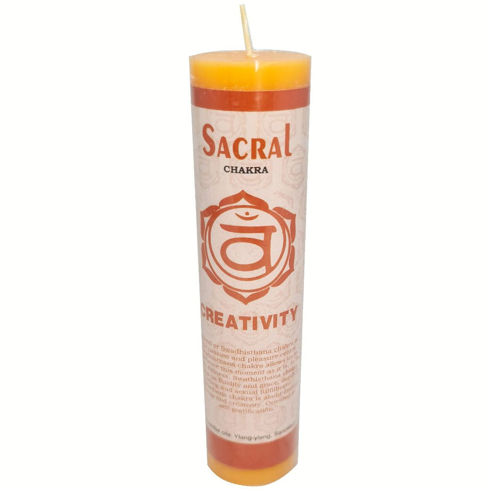 Candle Sacral Chakra | Carpe Diem With Remi