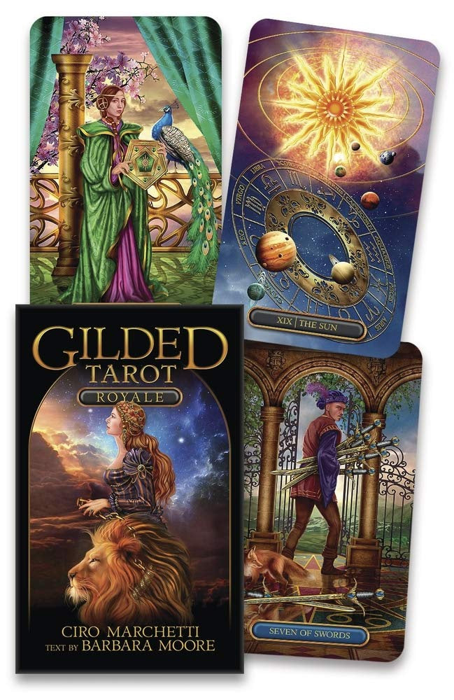 Gilded Tarot Royale Deck New | Carpe Diem with Remi