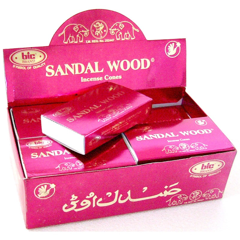 Sandalwood Cones BIC | Carpe Diem with Remi