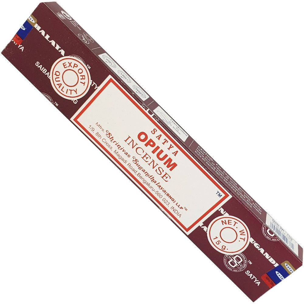 Opium Satya Incense Sticks 15g | Carpe Diem With Remi