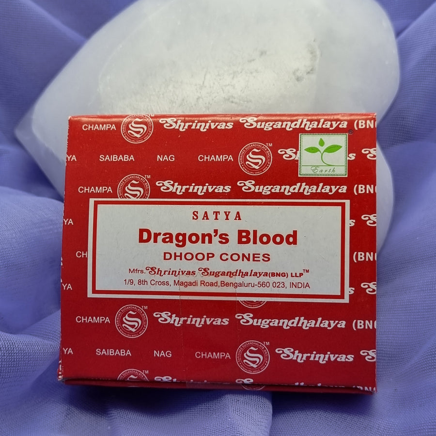 Dragons Blood Satya Dhoop Cone Earth Series | Carpe Diem With Remi