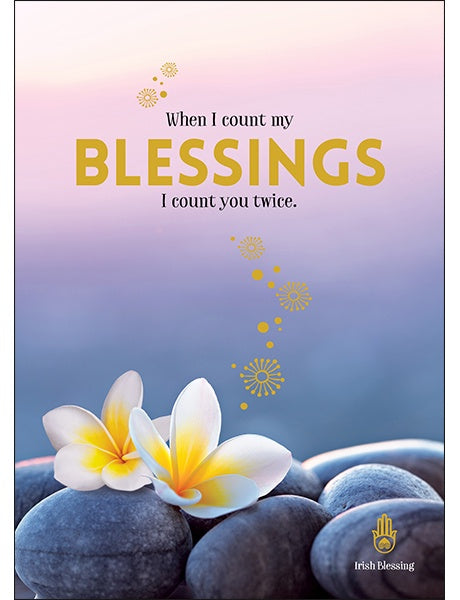 Greeting Card When I Count My Blessings