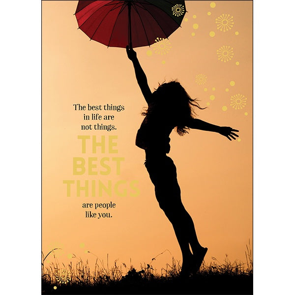 Greeting Card The Best Things