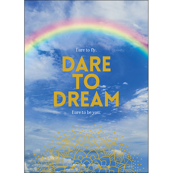 Greeting Card Dare to Dream | Carpe Diem with Remi