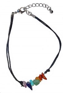 Anklet Chakra Chips (Cord) | Carpe Diem with Remi