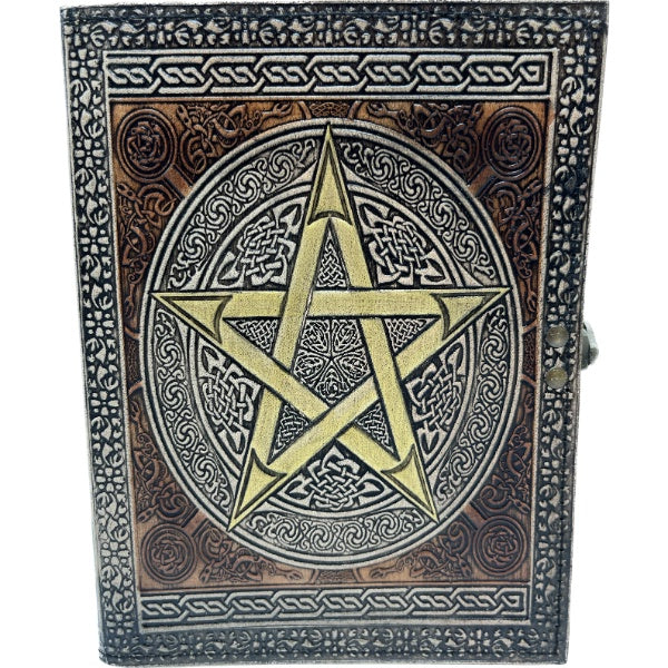 Journal Pentagram Antique Look Medium