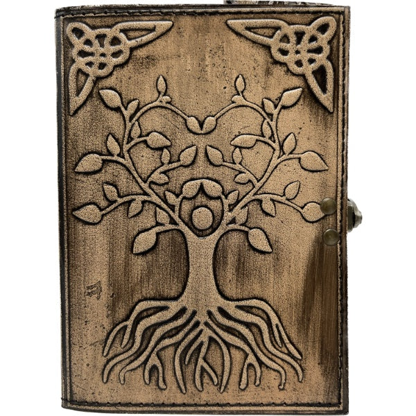 Journal Leather Tree of Life Small