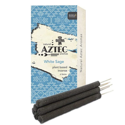Incense Natural Aztec Soul Sticks White Sage | Carpe Diem With Remi