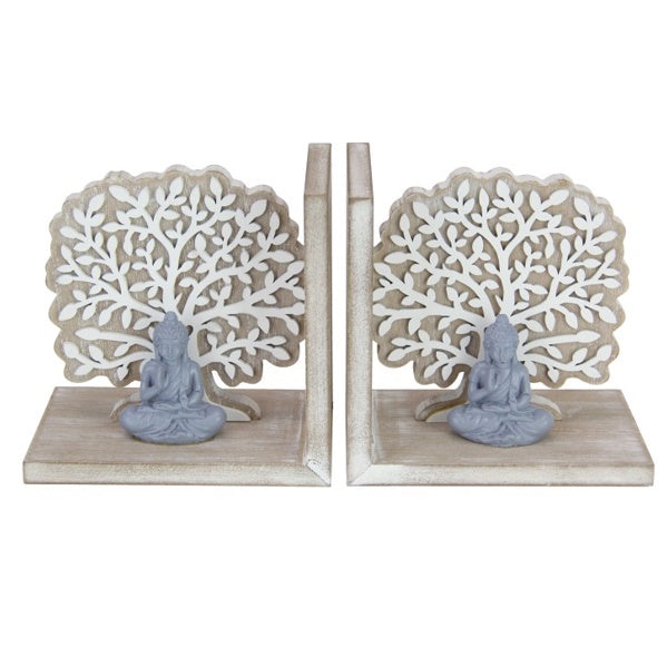 Bookends Buddha Tree of Life Set