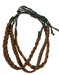 Bracelet Thread Brown Set of 3