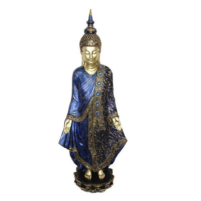 Buddha Rulai Gold and Blue 64 cm | Carpe Diem With Remi