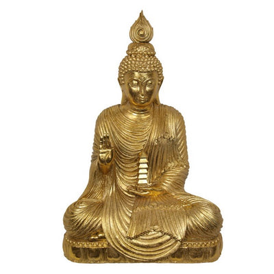 Rulai Buddha Gold with Temple 47 cm | Carpe Diem With Remi