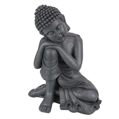 Buddha Resting Charcoal Colour 38 cm | Carpe Diem With Remi