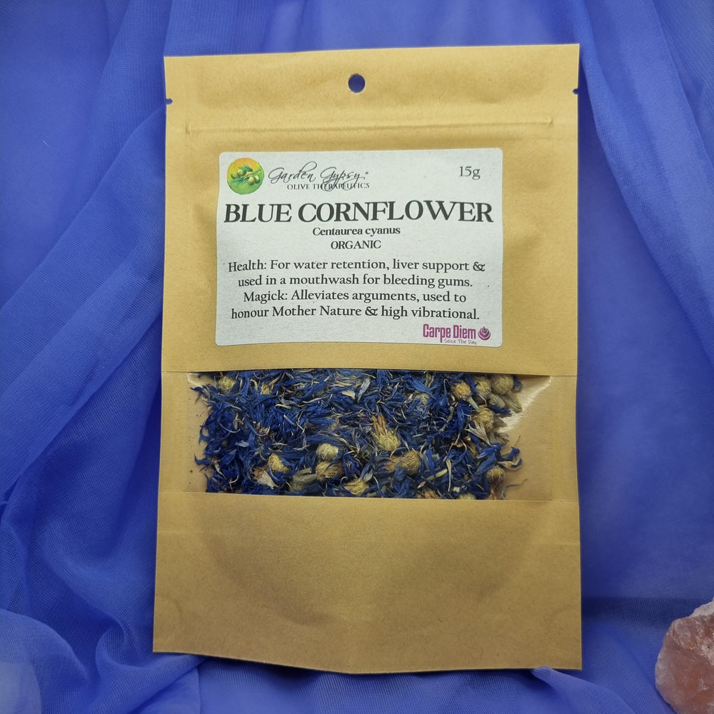 Herb Blue Cornflower 15g | Carpe Diem With Remi