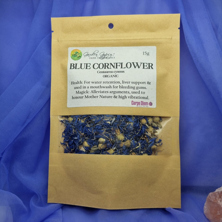 Herb Blue Cornflower 15g | Carpe Diem With Remi