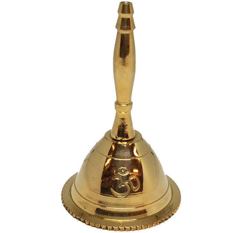 Altar Bell Om Brass 7.0 cm