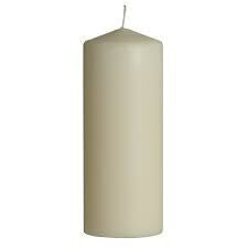 Candle Church Unscented White