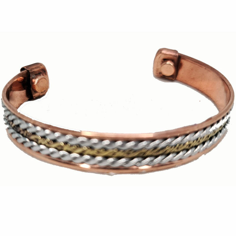 Bracelet Copper Three Chain