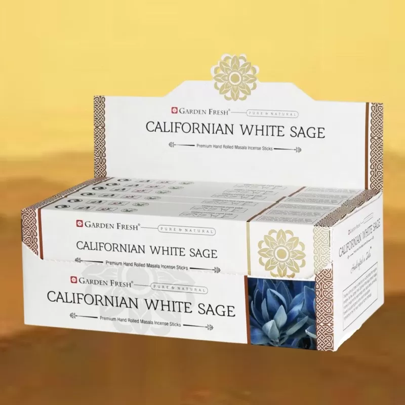 Californian White Sage Garden Fresh Incense 15g