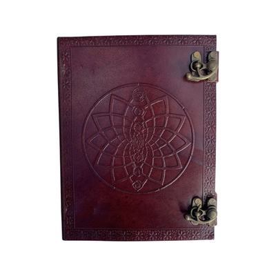 Journal Leather Medium Cosmic Chakra | Carpe Diem With Remi