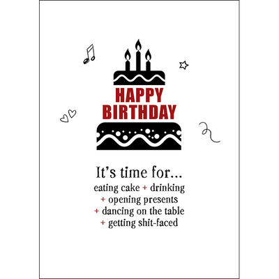 Card Happy Birthday Its Time For | Carpe Diem With Remi